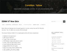 Tablet Screenshot of condition-yellow.com